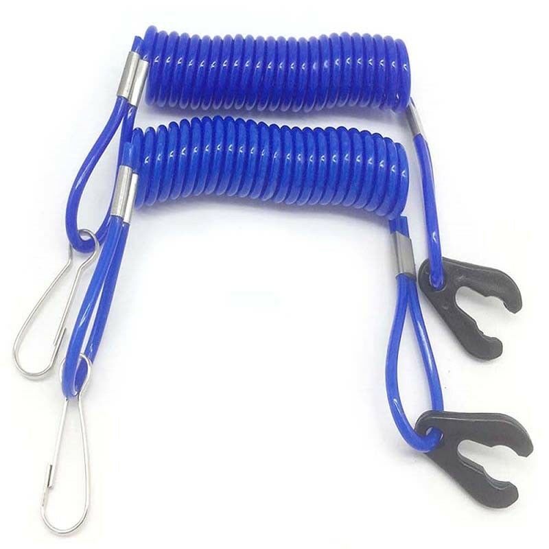 2PCS Jet Ski Safety Lanyard Tether Cord Boat Outboard Engine Safety Tet gtJCA Kt
