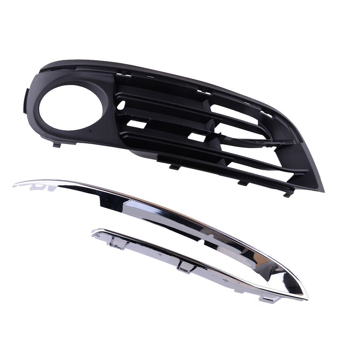 Right Front Fog Light Grille Cover Lamp Trim fit for BMW 5 Series 2014-2016
