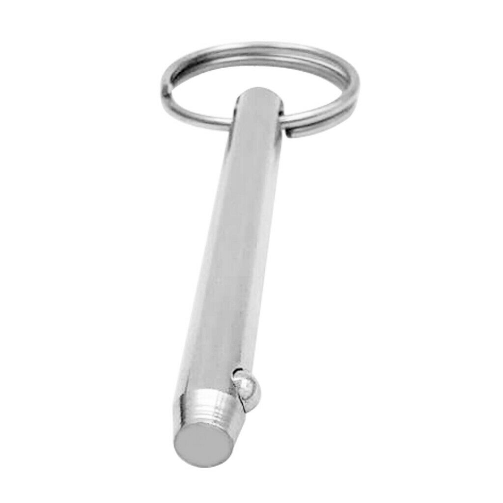 Stainless Steel Boat Bimini Top Deck Quick Release Ball Pin 5/16" 76MM