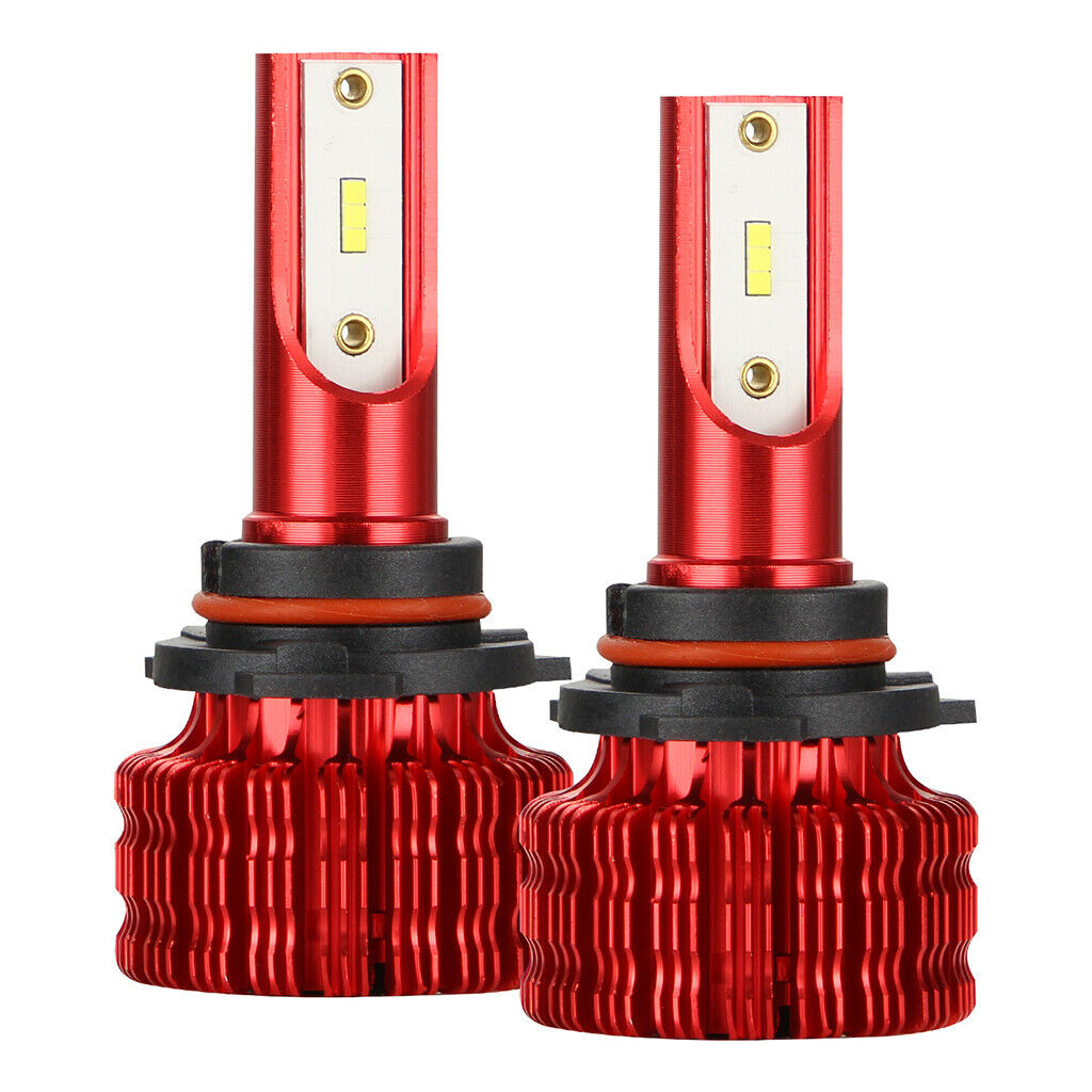 2pcs Auto Car LED Headlight Bulbs 9006 Socket 6500K 20W/Bulb 360 Degree
