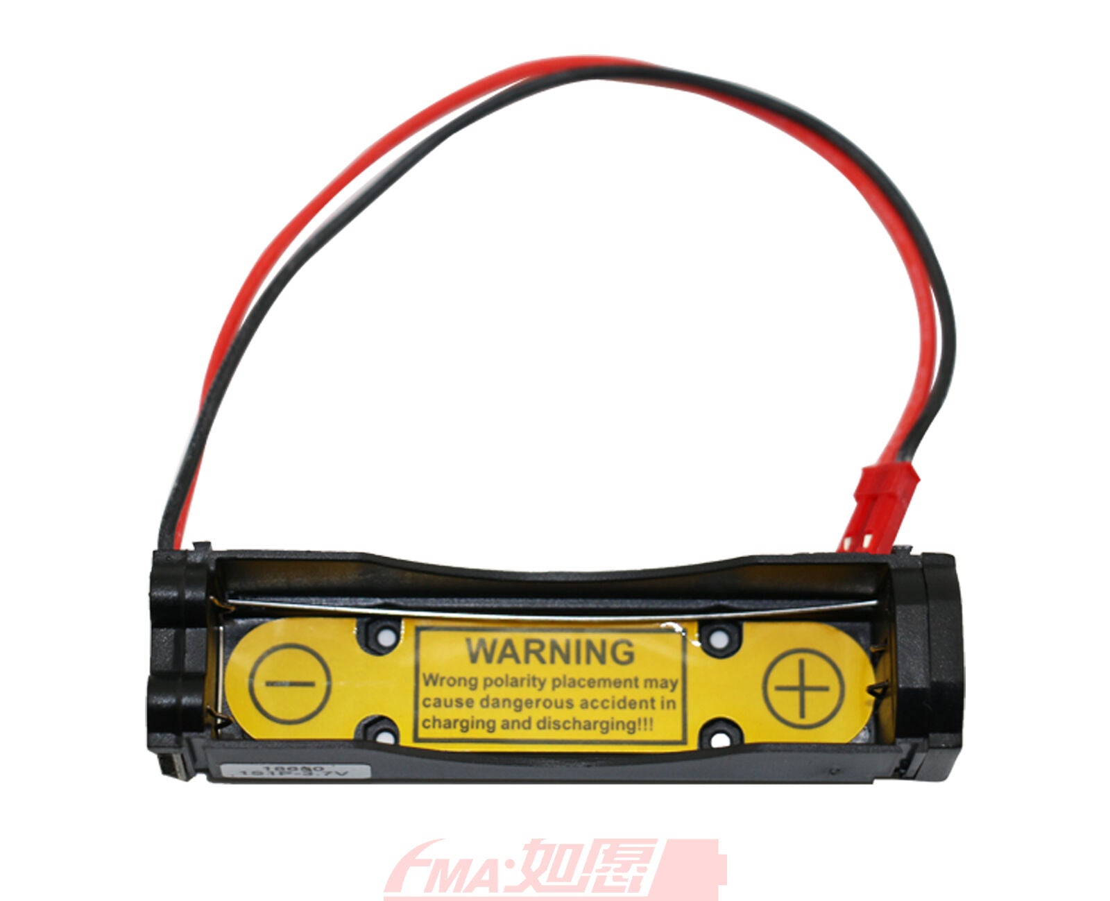2Pcs 3.6V 3.7V Li-ion 18650 Battery Holder Case 1S1P PCM Inside output:3-4.2V