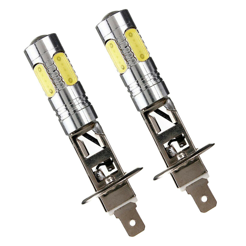 Auto Car LED Fog Headlight Bulbs Conversion Kit Hi/Lo Beam Lamps H1