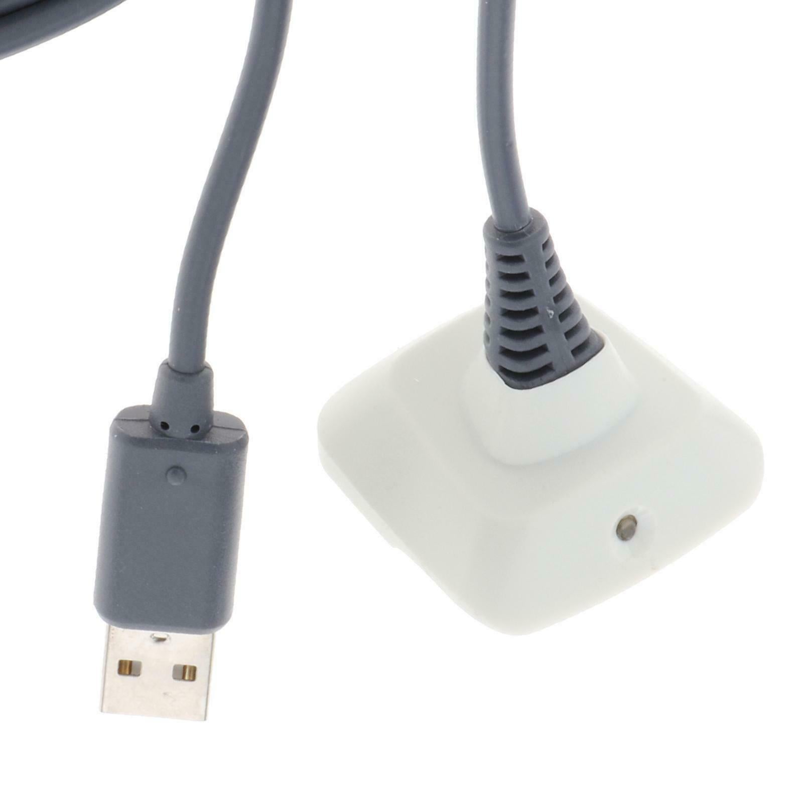 Controller Battery Covers Charging Kit Battery Pack for Xbox 360 White