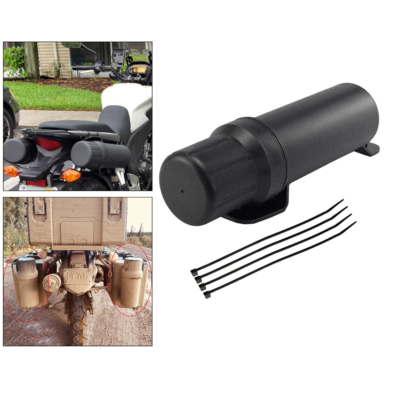 Motorcycle Motorcycle Tool Tube Gloves Storage Box Repair Box 84mm