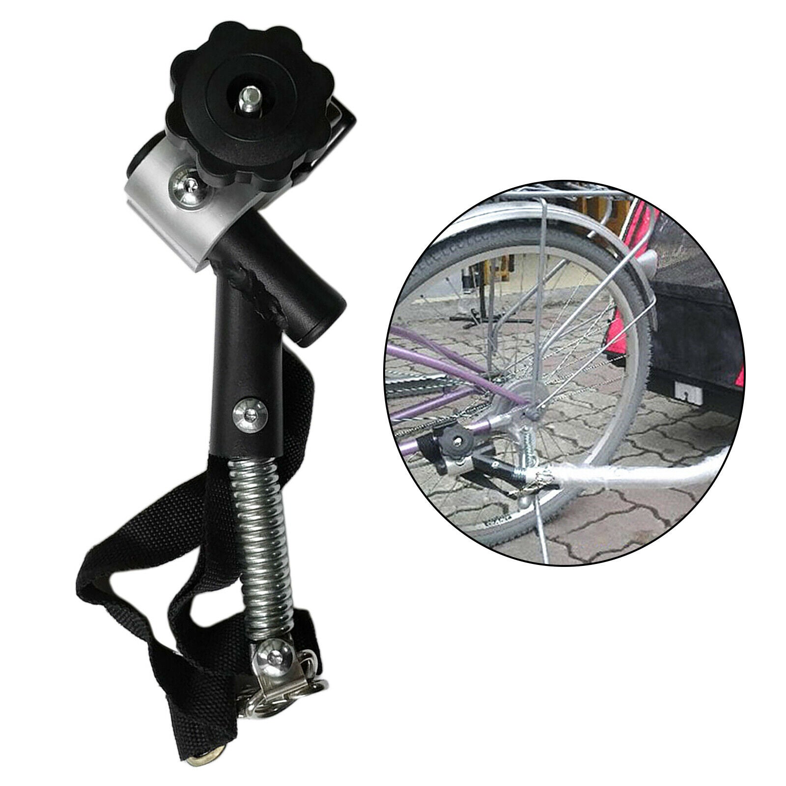 Bike Trailer Hitch Quick Release Steel Linker Bicycle Trailer Cargo Carrier