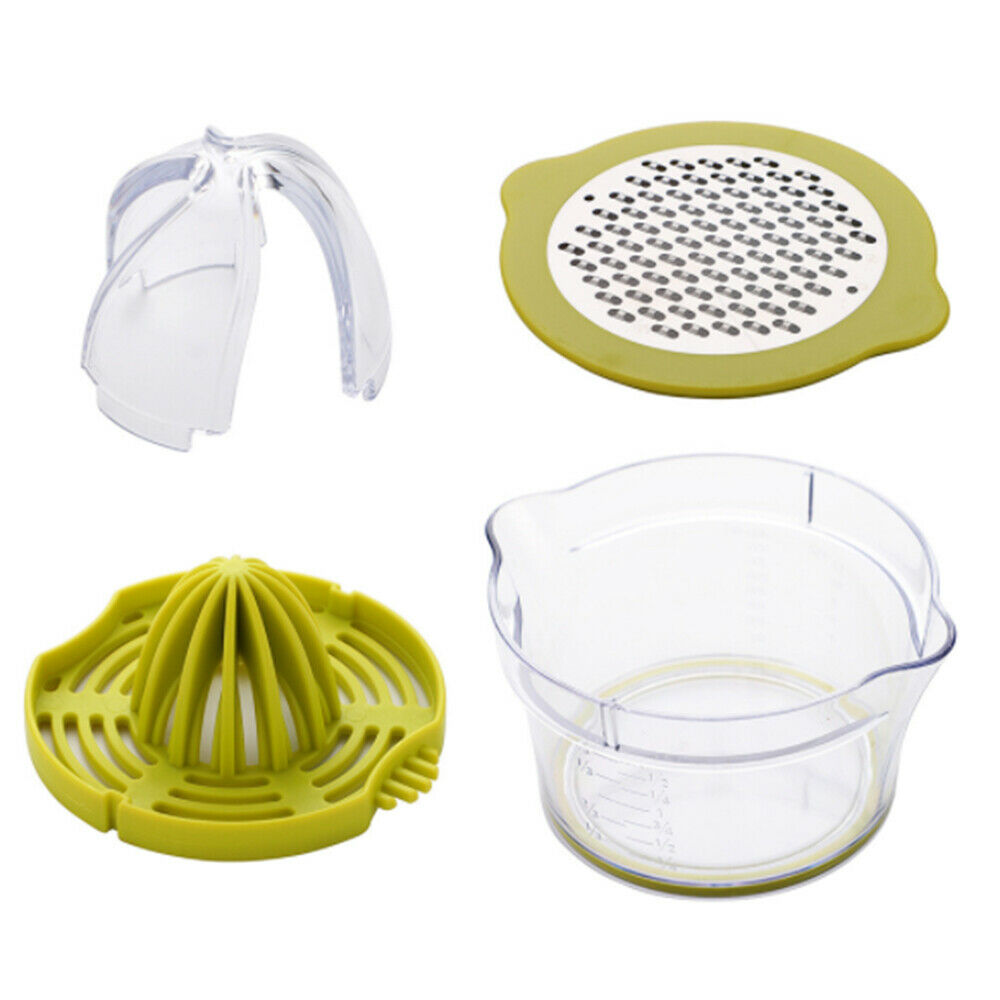 Multifunctional Manual Juicer 4 in1 Lemon Squeezer Orange Citrus Juicer with Cup