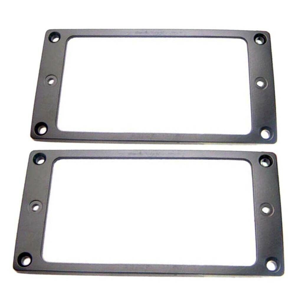 Set of 2 Guitar Humbucker Pickup Frame with Pickguard Mounting Screws for Fender