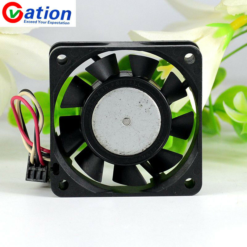 For 1pc Sanyo 9WF0624H7D05A fan 24V 0.11A 60*60*15MM 3pin