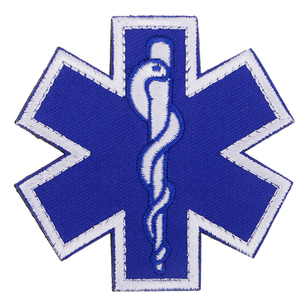 Star of Life  Ambulance Service Badge Patch Patch DIY