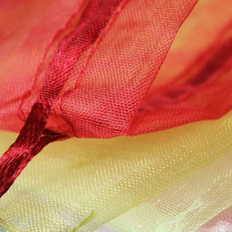Drawstring Gifts Bags For Slipper Large Organza Packaging Rectangle Mixed Colors