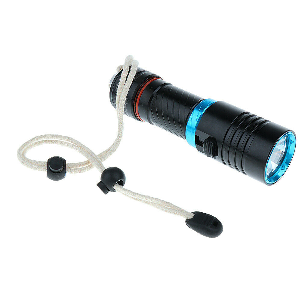 100m Diving LED Torch XML L2 1000 Lumens Waterproof LED Flashlight Portable