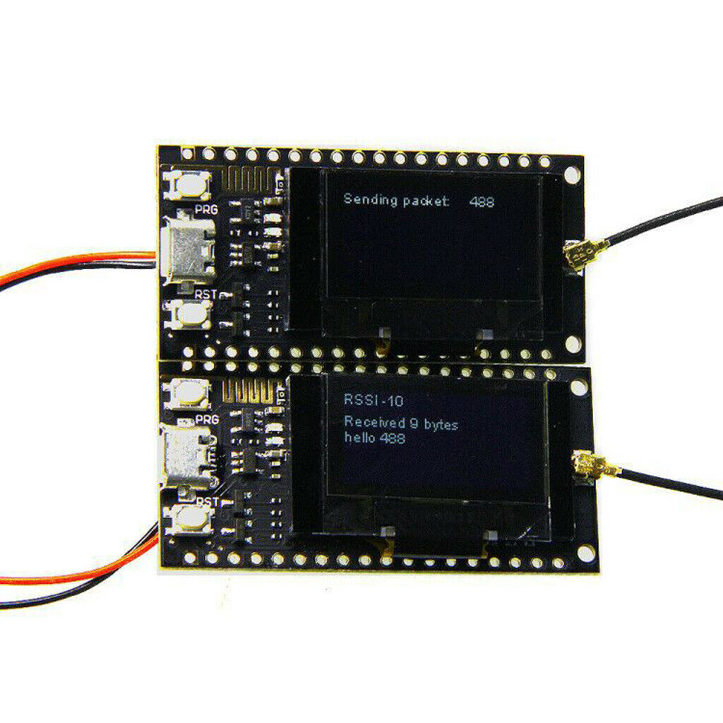 LORA32 433Mhz WiFi Bluetooth module with 0.96 inch OLED display / antenna