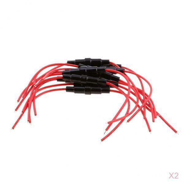 10 pieces waterproof inline pipe holder for fuse holder