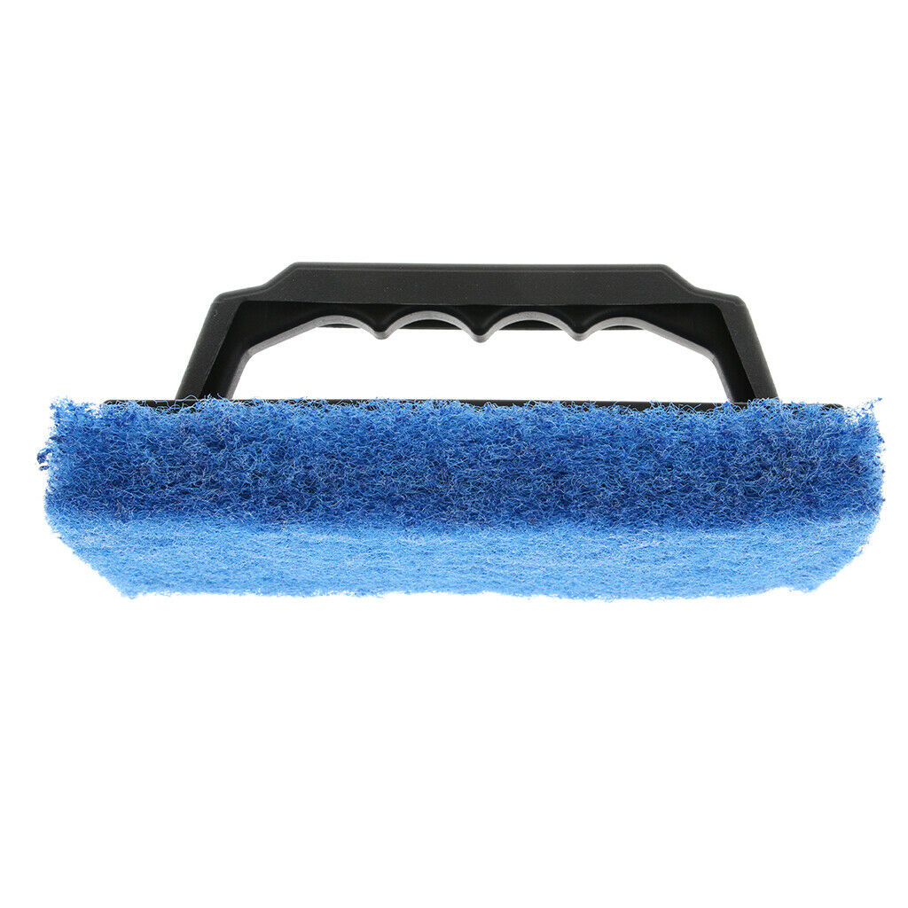 2x Handle Plastic Sponge Cleaning Kitchen Bathroom Bath Brush