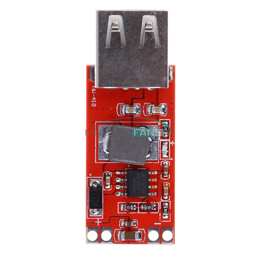 2PCS Mini USB DC 12V/24V to 5V 3A USB Step Down Supply Buck Module Power Charger