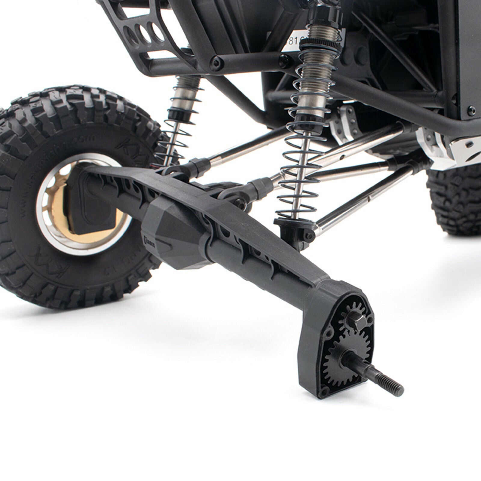 For Axial Capra UTB RC Crawler KYX Portal Axle Steel Teeth 32P 23T/12T Tooth Kit