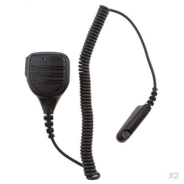 2 Pieces Radio Speaker Microphone for MTZ850, MTX850LS, MTX950, MTX960, MTX8250,