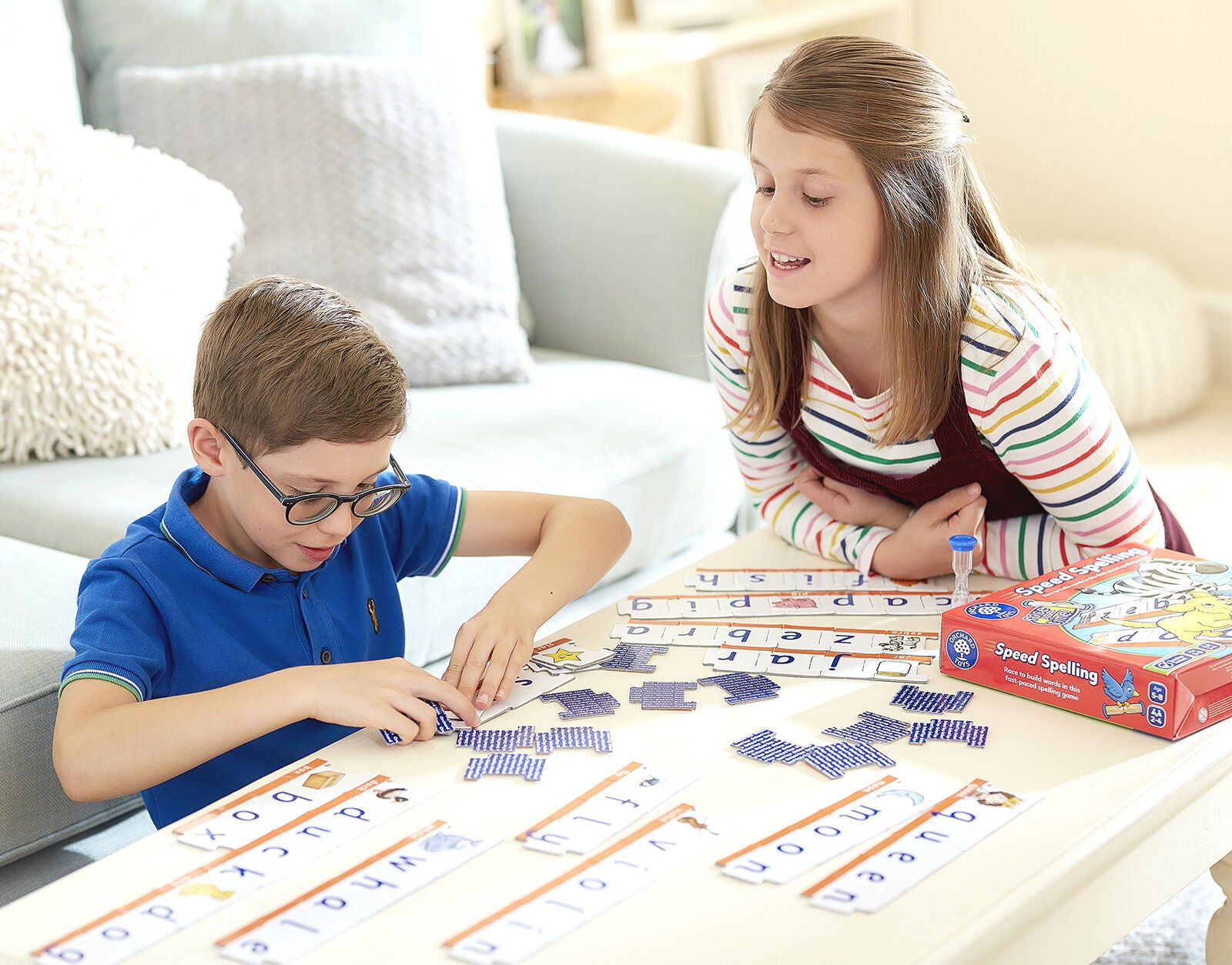 Orchard Toys 103 Speed Spelling Word Literacy Game Family Children Age 5 Years+