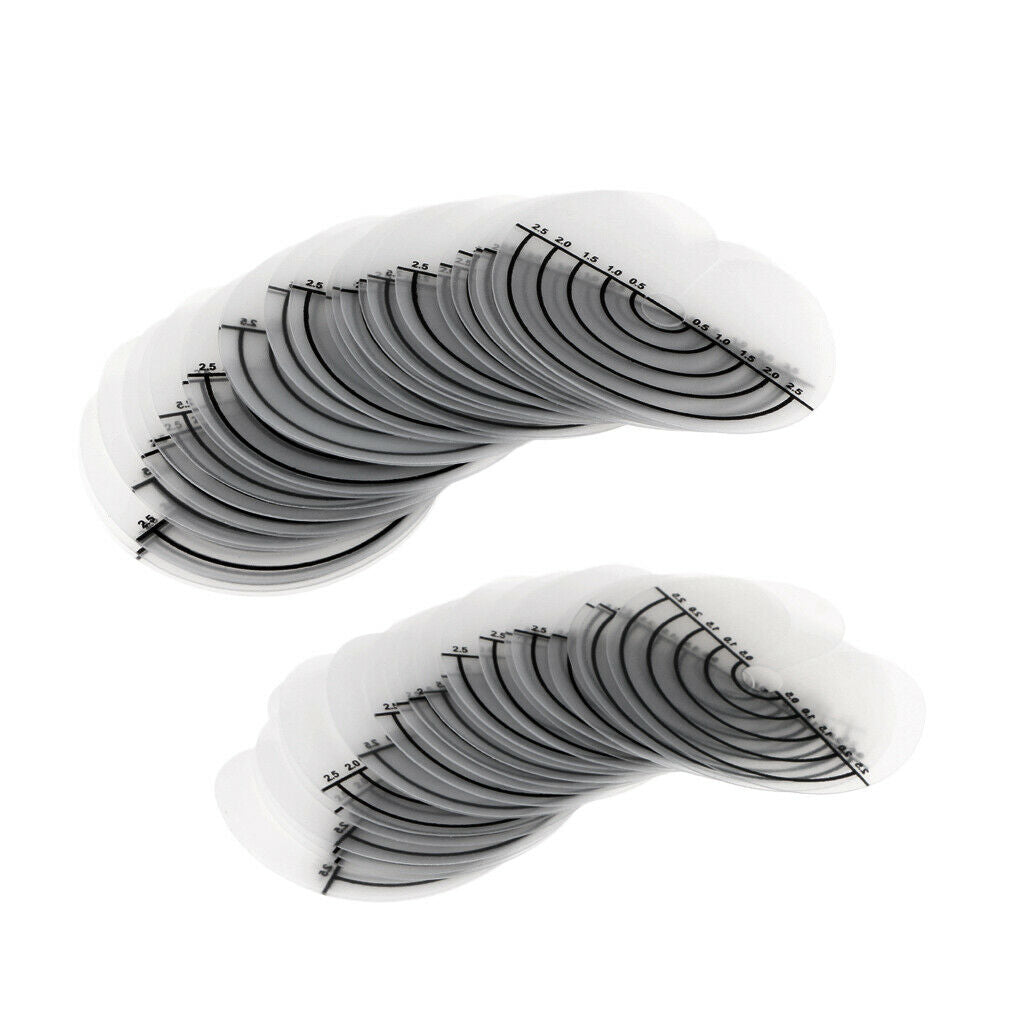50 Pack Heat Shield Guards Scalp Hair Protector Separator for Hair Bonding