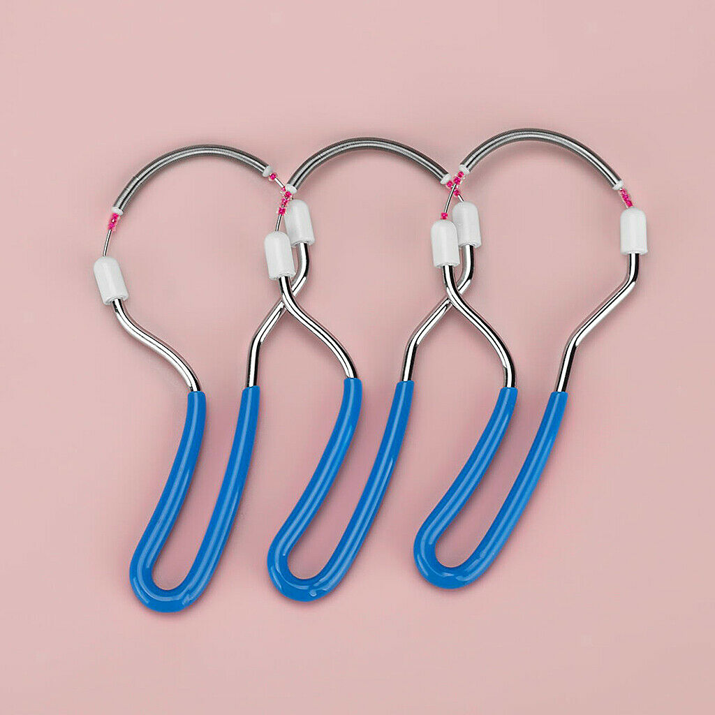 3Pcs Safe Handheld Facial Hair Removal Threading Manual Spring Epilator Tool