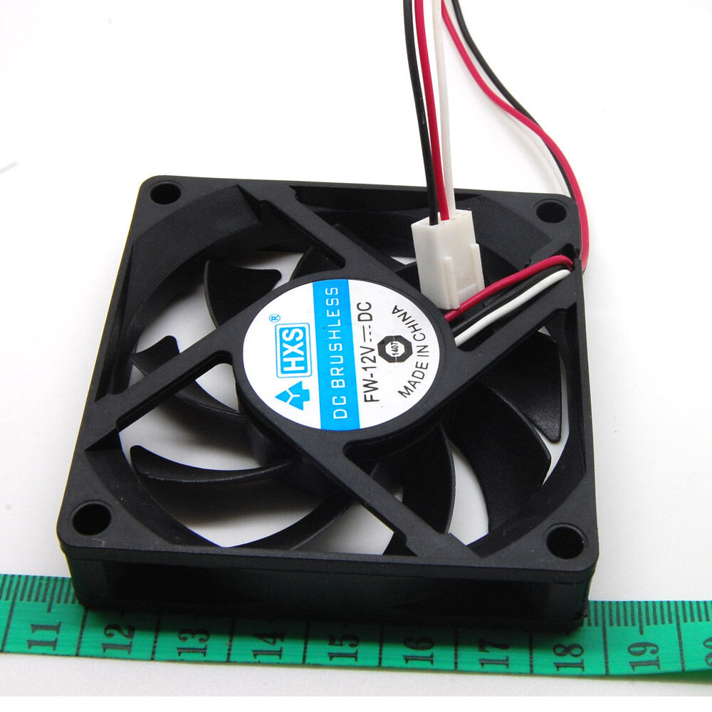 Two Ball Bearing Style 12V 7CM 70MM 7015 Cooling Cooler Fan   GBM