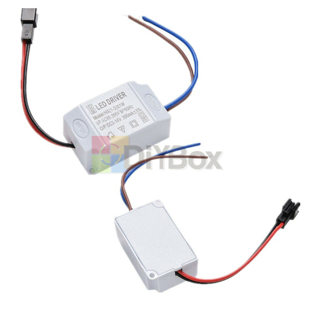 3X1W AC 85V-265V to DC 12V LED Electronic Transformer Smart Power Supply Driver
