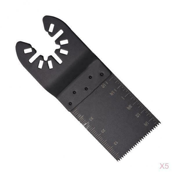5x Metal Oscillating Saw Blade DIY Wood Cutting Renovator Tool Accessories