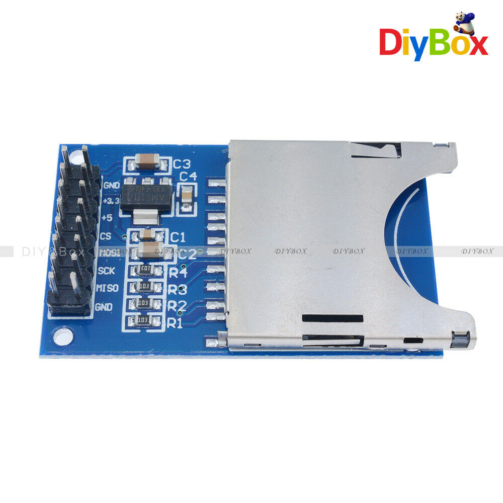 2PCS Read & Write SD Card Module Slot Socket Reader Adapter for Arduino ARM MCU