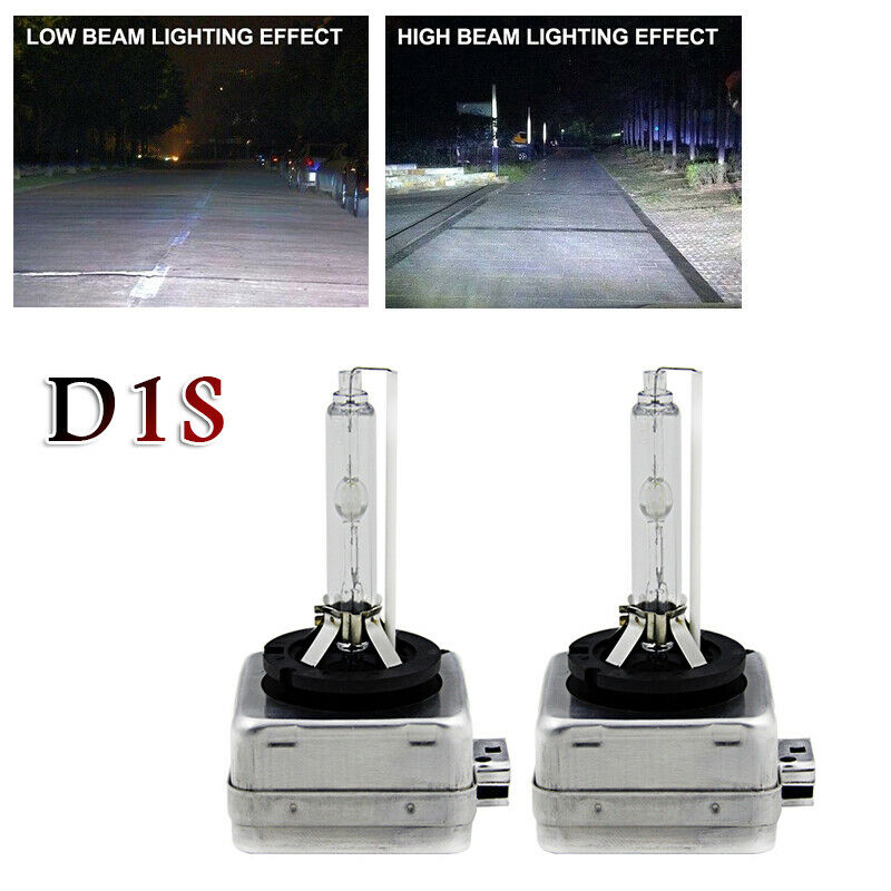 2PCS Stable D1S 6000K Xenon Bulbs Lamp Hid Car SUV Headlight Kit 12V 35W White