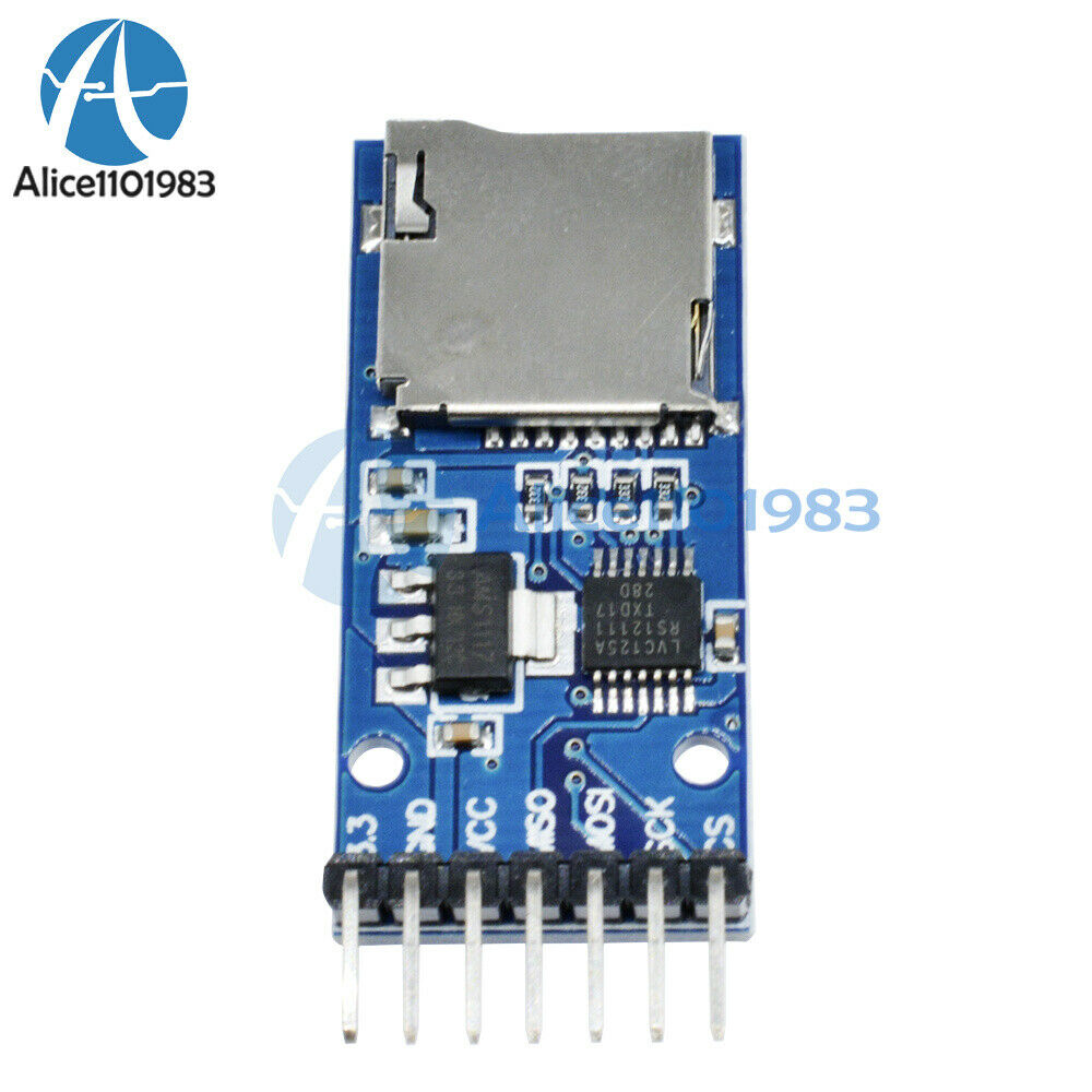 2PCS Micro SD TF Card Storage Memory Module SPI Level conversion For Arduino DIY