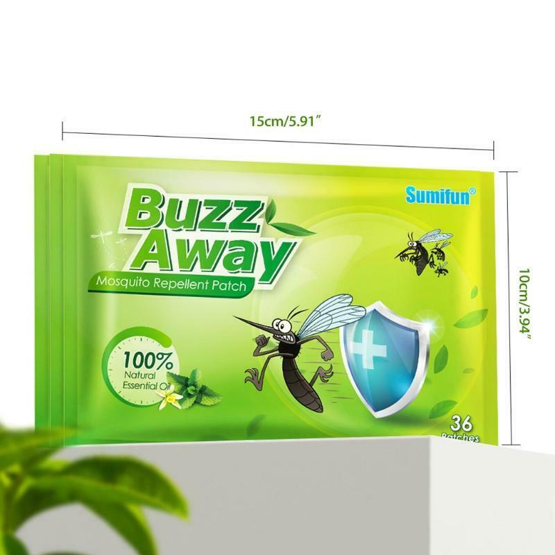 36pcs Mosquitoes Patch Pest Control Repel Mosquitoes Insects Kids Outdoor Camp