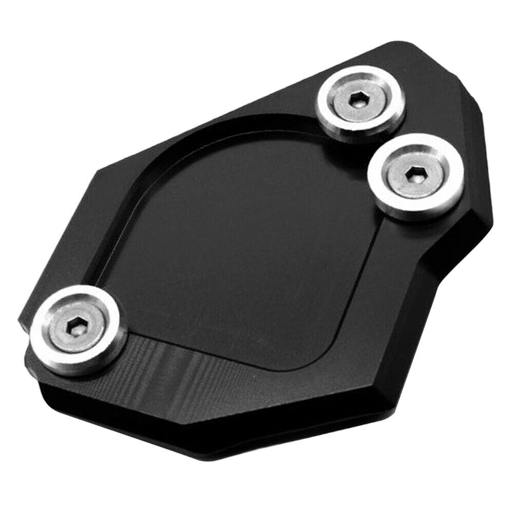 Motorcycle CNC Side Stand Kickstand Enlarge Plate Pad For BMW F650GS 07-14