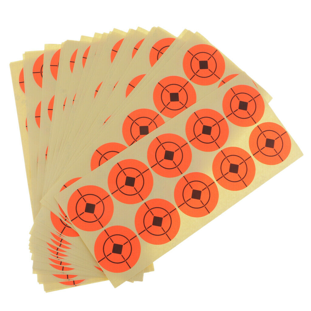 Targets - 1.6 inch    Reactive Self Adhesive Hunting Targets - Paper Targets