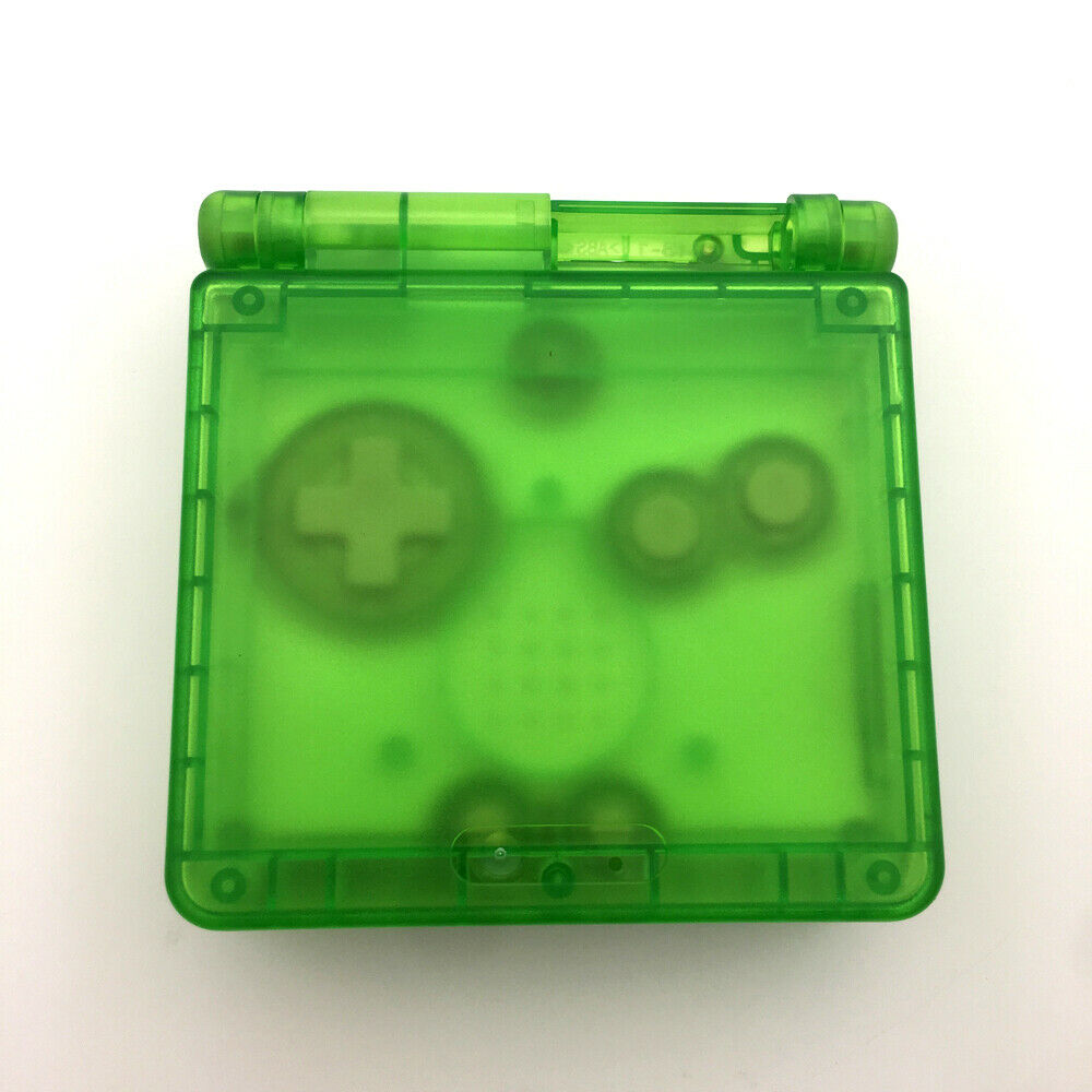 Transparent Green Housing Cover For Nintendo Game Boy Advance SP GBA SP Shell