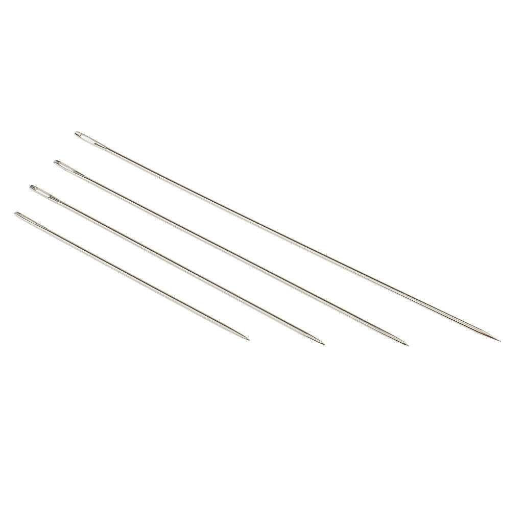 4pcs Assorted Hand Sewing Needles For Easy Threading Darning Binding Craft