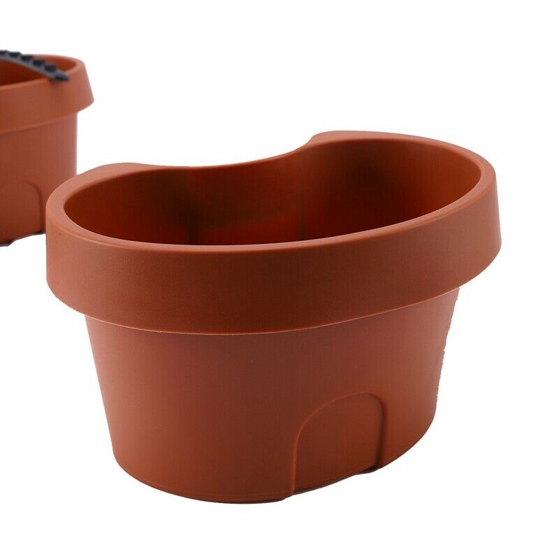 3 Pc/Lot Unique Gutter Downspout Garden Flower Pot Drain Pipe Flower Pots TubsO5
