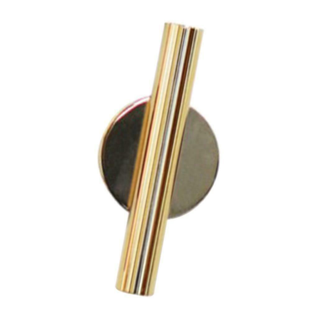 2pcs Metal Tube Hanging Vase Balcony Garden Decorative Adhesive Hanger