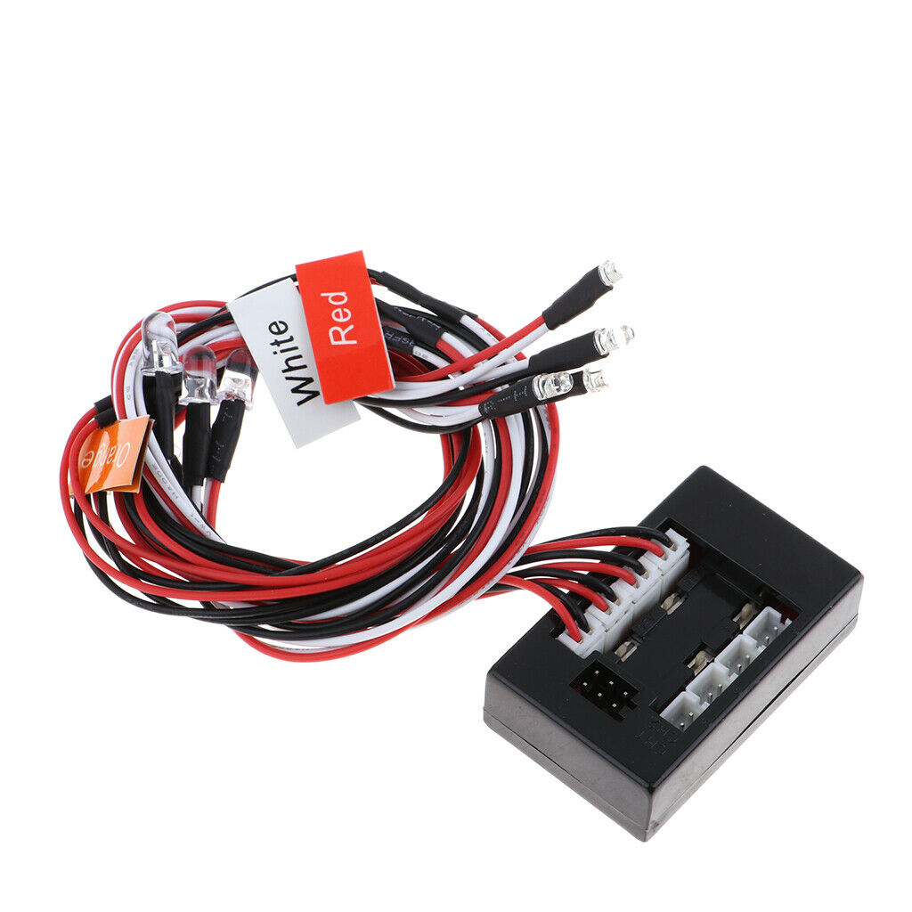 8 RC Car LED Light Kit Simulation Flash Light  /10 1/8 HSP  Part