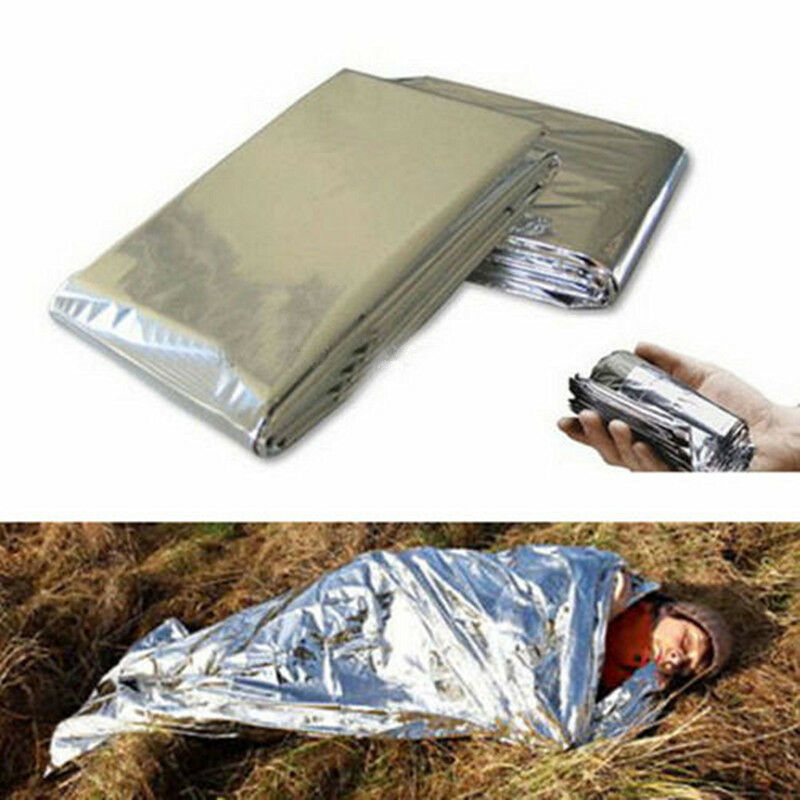 Folding Outdoor Camping Shelter Emergency Survival PET Tent/Blanket/Sleeping Bag