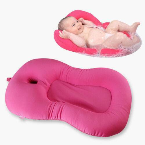 Toddler Baby Bath Pad Non-Slip Bathtub Mat Newborn Safety Bath Cushion Seat HN^