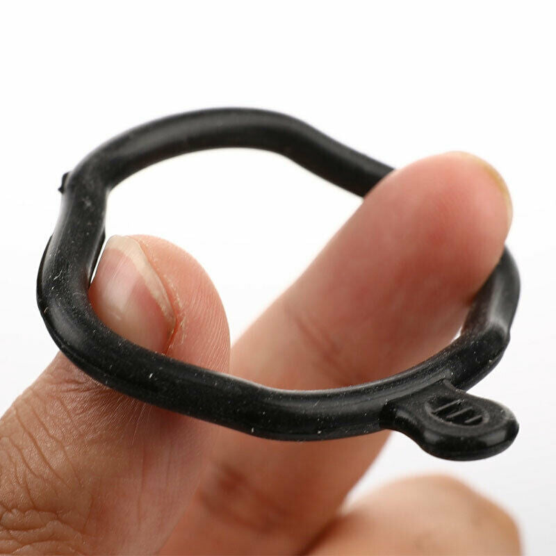 Silicone Rubber Band Ring Headlight Rear Lamp Torch Holder Bicycle Light .l8