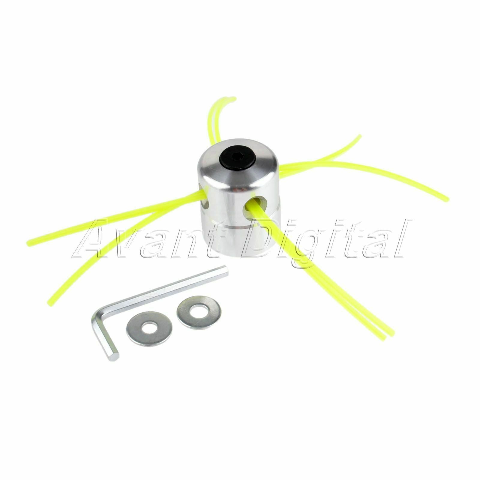 Trimmer Head Aluminum Grass Cut Line Strimmer Parts for Brushcutter Lawn Mower