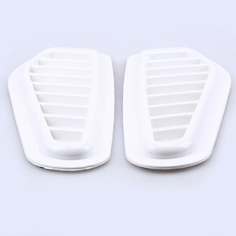 Pair Universal Car SUV Decoration Air Intake Vent Grill Cover Hood Trim
