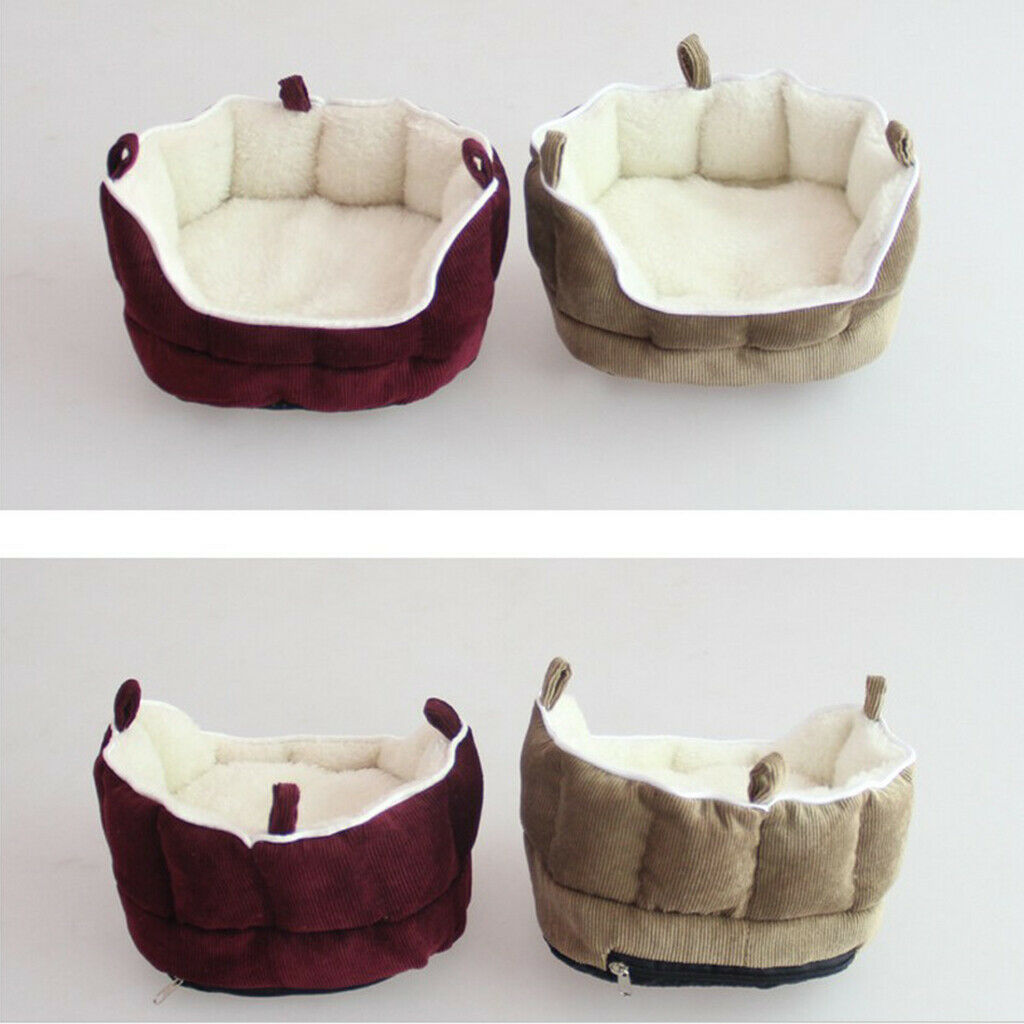 Soft Warm Small Animals Pets Hamster Hammock Hanging Bed House Nest  Red