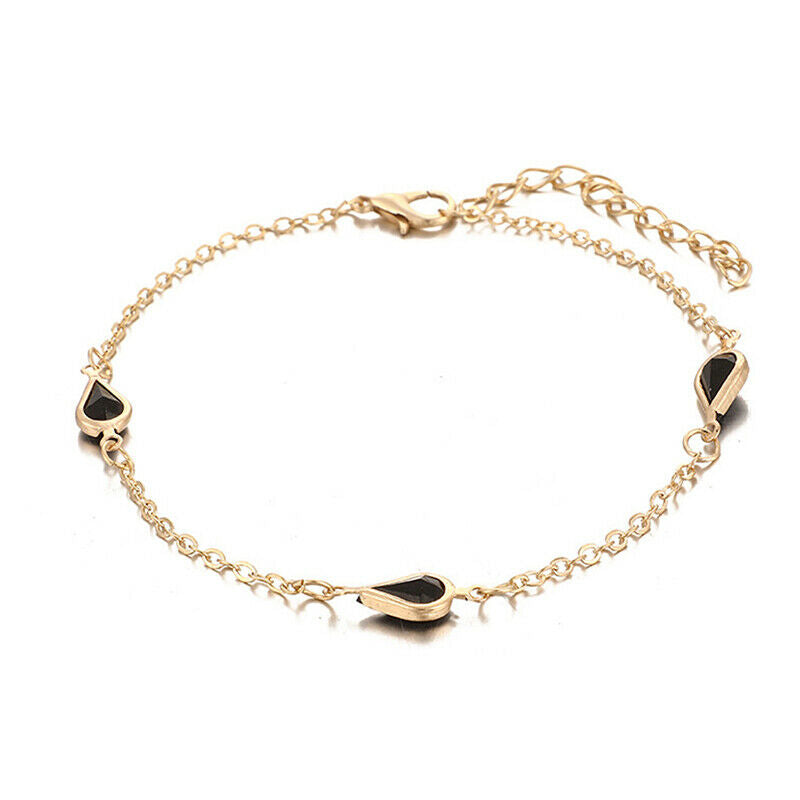 3Pcs Bohemian Water Drops Bracelets Bangles Set Fashion Women Jewelry Gif.l8