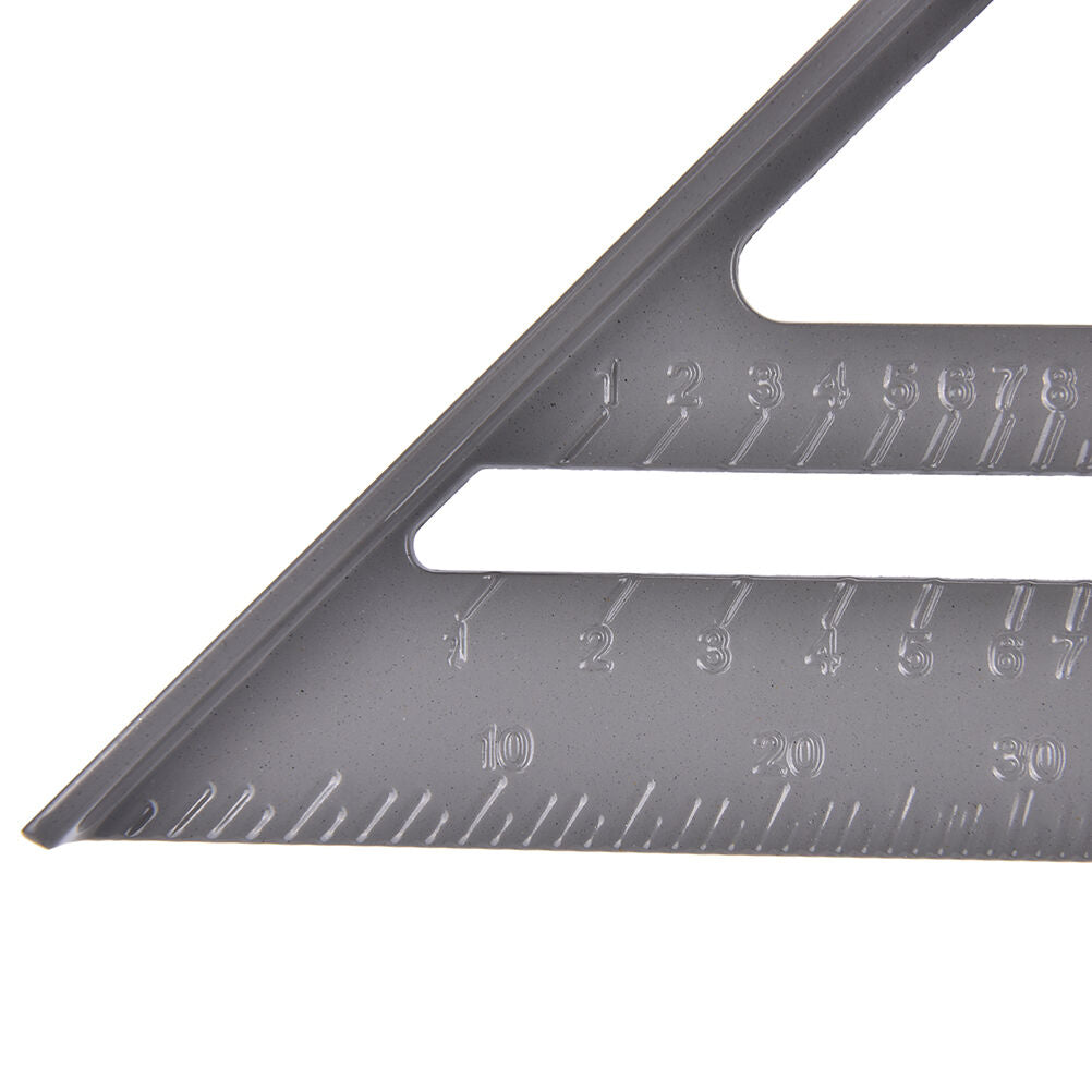 Aluminum Alloy Speed Square Protractor Miter Framing Measurement Carpenter 7" BD