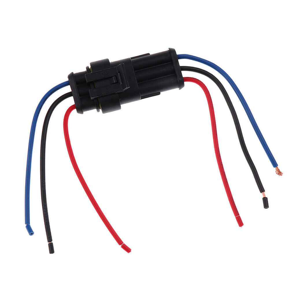 3-pin housing connector S wiring harness for car trucks, male and female