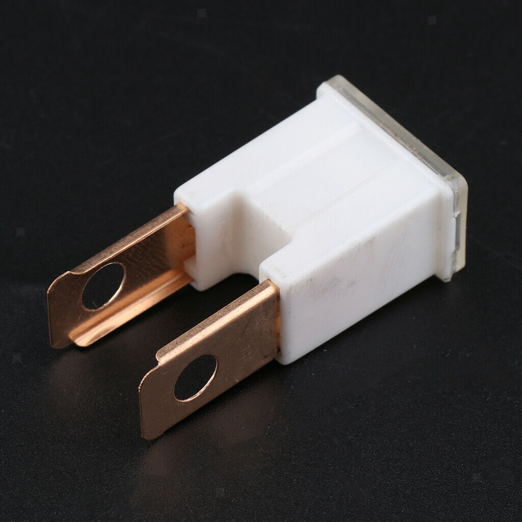 10 Pieces Auto Car FLK-M 32V Male Straight Long Blades PAL Fuses 120A Brown