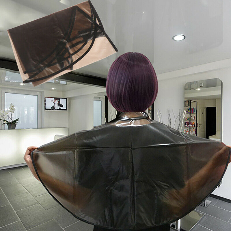 Hair Cutting Collar Waterproof Colouring Cape Barber Cloth Hairdressing H.l8