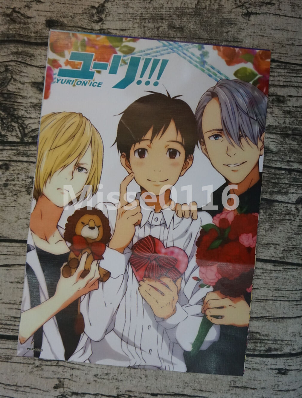 Poster 8PCS/set Japan Anime Yuri On Ice A3 Posters Print P2